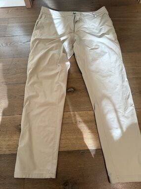 Lululemon Men's Casual Stretch Chino Pants - Beige